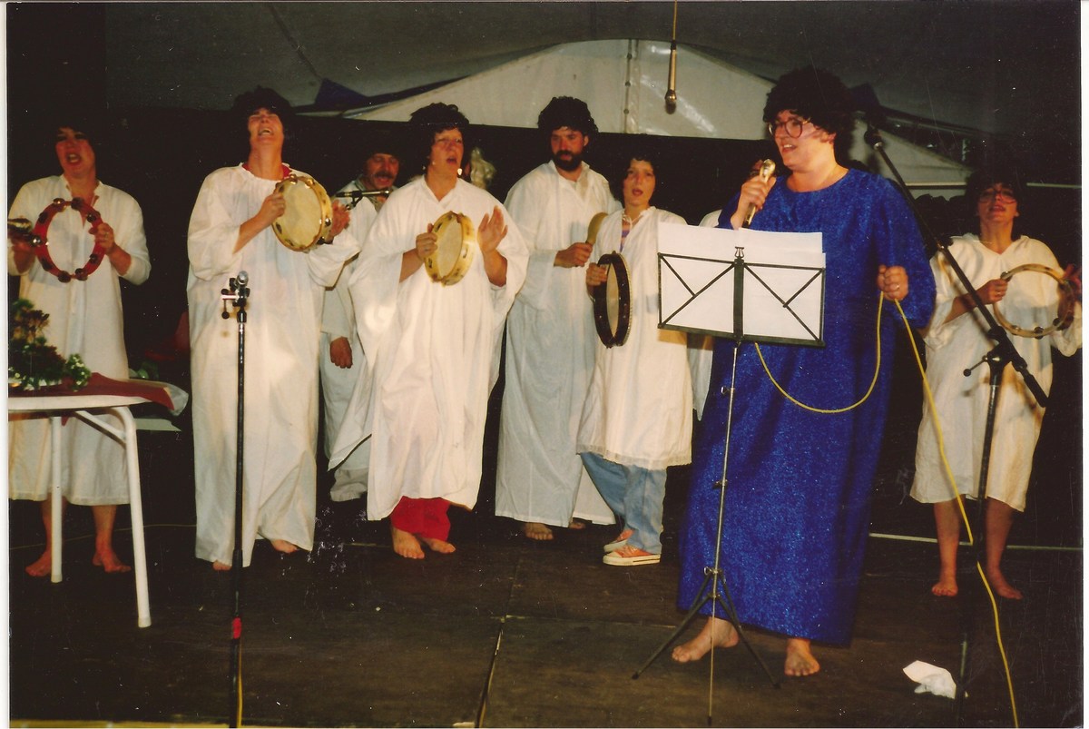 Cabaret tijdens het Midzomerfeest, Vincentius, 1984