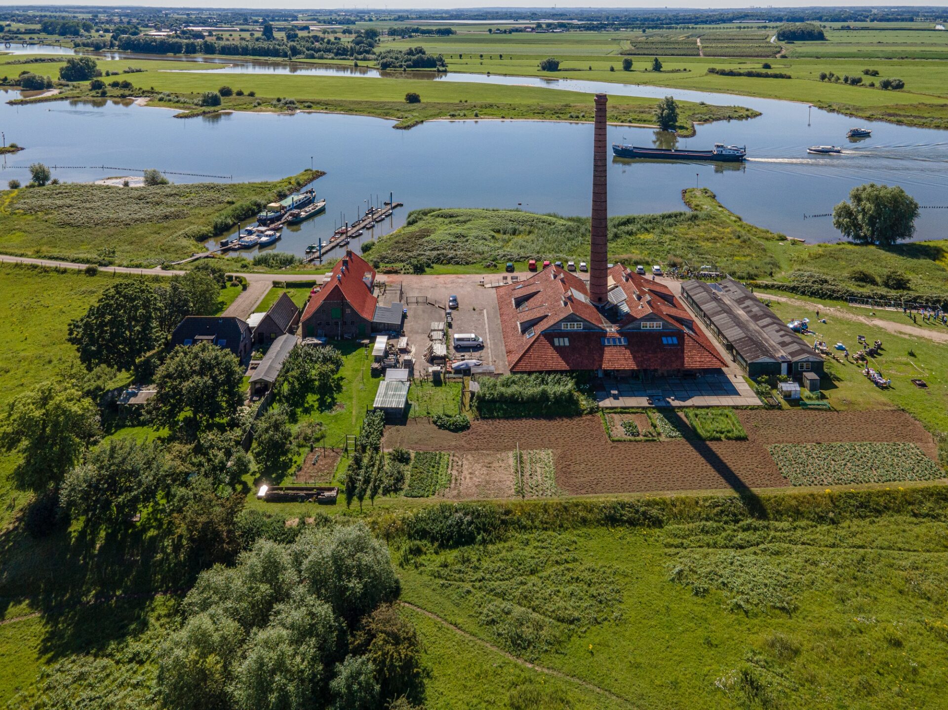 Huidige situatie van steenfabriek de Bovenste Polder. Collectie BOEI, Jan van Dalen fotografie