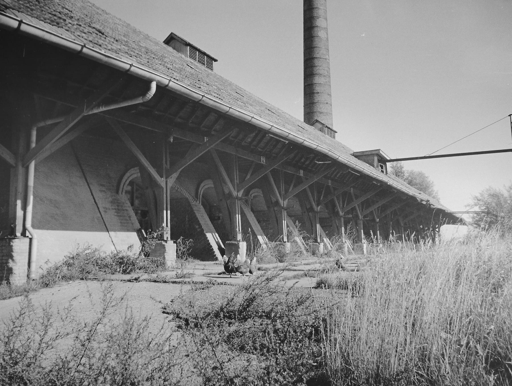 Exterieur van de Bovenste Polder in 1985. Collectie BOEi, dia Peter Nijhof
